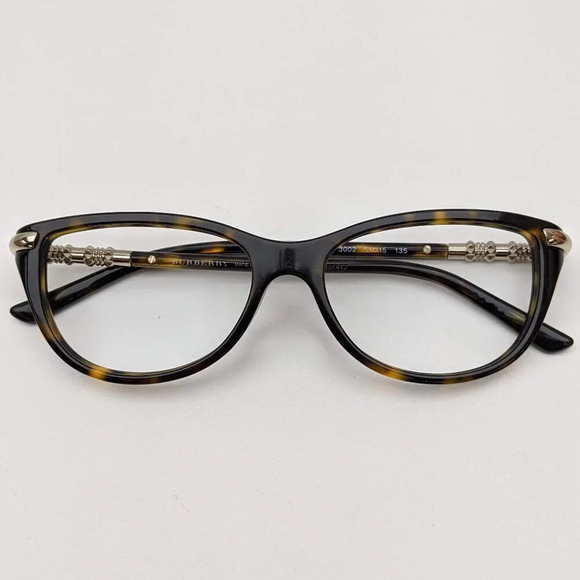 🕶️Burberry B2107-A 3002 Eyeglasses 51/15 135 /KAK734🕶️ - Picture 1 of 8